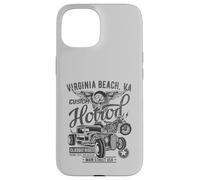 Carcasa para iPhone 15 Virginia Beach VA Vintage Hotrod - Diseño de automóviles y Motocicletas