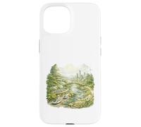 Carcasa para iPhone 15 Visión de Ciudad ecológica para un Futuro Verde