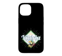 Carcasa para iPhone 15 Vitória Espírito Santo Brasil Retro tucán Vintage Holiday