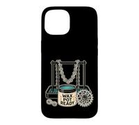 Carcasa para iPhone 15 Wax Pot Ready Bicicleta Cuidado de Cadena Taller