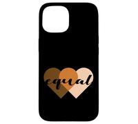 Carcasa para iPhone 15 We Are All Equal One People One Heart, Equality Unity Hearts
