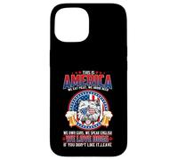 Carcasa para iPhone 15 Westie Dog This America We Love Dogs Patriotic 4th of July