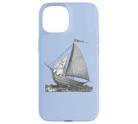 Carcasa para iPhone 15 Where The Wild Things Are Sailing on a Boat