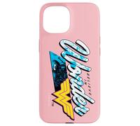 Carcasa para iPhone 15 Wonder Woman 80th Believe in Wonder Blue Eyes