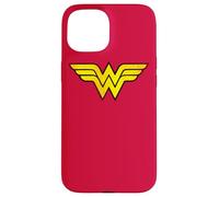 Carcasa para iPhone 15 Wonder Woman Distressed Logo