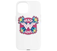 Carcasa para iPhone 15 Wonder Woman Movie Peace & Love