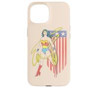 Carcasa para iPhone 15 Wonder Woman USA Banner