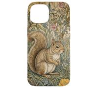 Carcasa para iPhone 15 Woodland Squirrel Cottagecore Estilo Libro de Cuentos