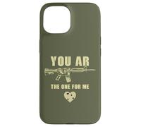 Carcasa para iPhone 15 You AR The One for Me - Funny Sarcastic Gun & Rifle Humor