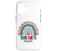 Carcasa para iPhone 16 100 días más Brillantes y Felices 100 días de Escuela