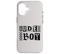 Carcasa para iPhone 16 2 Tonos Ska Rude Boy Cuadros