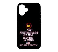 Carcasa para iPhone 16 250 Aniversario DE NO Tener UN Rey