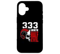 Carcasa para iPhone 16 333 I Am Only The Half Devil.