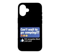 Carcasa para iPhone 16 942 A los Mosquitos Les gustó tu publicación Mosquito Meme Funny Camping