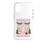 Carcasa para iPhone 16 A Very Merry Bookmas Christmas Bookshop Reading Apparel