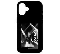 Carcasa para iPhone 16 AC DC Live Rock Stage Icon Solo De Vuelta En Himno Negro