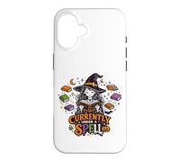 Carcasa para iPhone 16 Actualmente bajo un Lector de Brujas hechizos Libros de Halloween