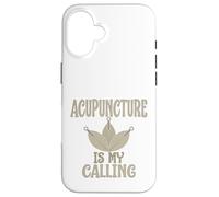 Carcasa para iPhone 16 Acupunturista Regalo Acupuntura Mi Llamado Acupuntura