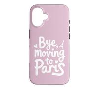 Carcasa para iPhone 16 Adiós, Mudarse a París