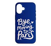 Carcasa para iPhone 16 Adiós, Mudarse a París