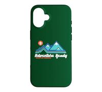 Carcasa para iPhone 16 Adventure Ready Scouting America Outdoor Mountains Hiking