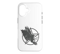 Carcasa para iPhone 16 agarrando Cuervo agarrando Pájaro Cuervo