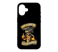 Carcasa para iPhone 16 Air Traffic Controller I Cleared The Runway