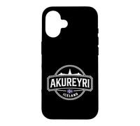Carcasa para iPhone 16 Akureyri Islandia City Travel North Adventure