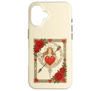 Carcasa para iPhone 16 Alegoría del Amor Vintage Art Nouveau Romance