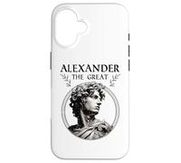 Carcasa para iPhone 16 Alejandro Magno Antiguo Reino Griego de Macedonia