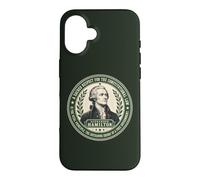 Carcasa para iPhone 16 Alexander Hamilton Cita Importancia del Derecho Constitucional