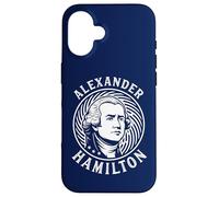 Carcasa para iPhone 16 Alexander Hamilton Patriota Americano, Padre Fundador