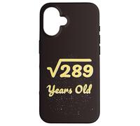 Carcasa para iPhone 16 Álgebra matemática de raíz Cuadrada de 17 años 289 años 2009