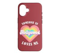 Carcasa para iPhone 16 Alguien en Hollywood me ama City Heart
