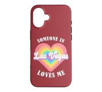 Carcasa para iPhone 16 Alguien en Las Vegas me ama City Heart