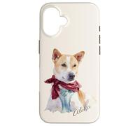 Carcasa para iPhone 16 Aloka - El Paseo por la Paz Perro Difundiendo Esperanza Acuarela