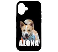 Carcasa para iPhone 16 Aloka - The Walk for Peace Monk Dog Spreading Hope