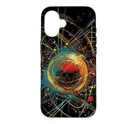 Carcasa para iPhone 16 Amantes de la Ciencia ficción de la teoría cuántica de partículas del bosón de Higgs