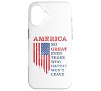 Carcasa para iPhone 16 America: So Great Even Those Who Hate It Won’t Leave Humor