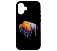 Carcasa para iPhone 16 American Buffalo Shirt Buffalo Shirt American Bison Shirt