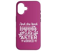Carcasa para iPhone 16 and She Lived Happily Ever After Divorced In My Divorced Era