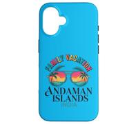Carcasa para iPhone 16 Andaman Islands India - Gafas de Sol para Vacaciones Familiares