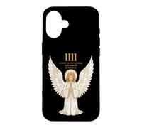 Carcasa para iPhone 16 Angel Number 1111 Spirituality Angelic Vitral Art