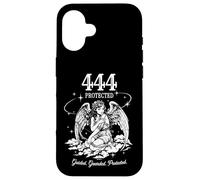 Carcasa para iPhone 16 Angel Number 444 Protegido Etéreo Angelcore Estética