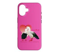 Carcasa para iPhone 16 Animales Asombrosos Gansos Andinos Amor P