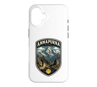 Carcasa para iPhone 16 Annapurna Nepal Viaje Familiar Trekking Himalaya Vacaciones