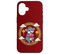 Carcasa para iPhone 16 Año De Rata Divertido Lindo Zodíaco Chino Año Nuevo Chino