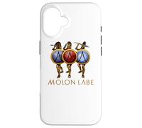 Carcasa para iPhone 16 Antigua Grecia - Molon Labe - Batalla de Las Termópilas - Esparta