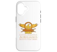 Carcasa para iPhone 16 Antiguo Emperador Romano Aureliano - Restitutor Orbis. SPQR Roma