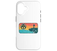 Carcasa para iPhone 16 Appalachian Trail Retro McAfee's Knob Hiking